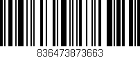 Código de barras (EAN, GTIN, SKU, ISBN): '836473873663'