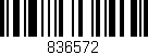 Código de barras (EAN, GTIN, SKU, ISBN): '836572'