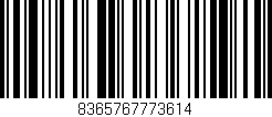 Código de barras (EAN, GTIN, SKU, ISBN): '8365767773614'