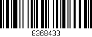 Código de barras (EAN, GTIN, SKU, ISBN): '8368433'