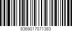 Código de barras (EAN, GTIN, SKU, ISBN): '8369017071383'