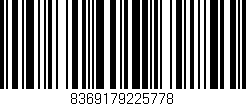 Código de barras (EAN, GTIN, SKU, ISBN): '8369179225778'
