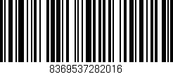Código de barras (EAN, GTIN, SKU, ISBN): '8369537282016'