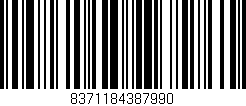 Código de barras (EAN, GTIN, SKU, ISBN): '8371184387990'