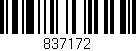 Código de barras (EAN, GTIN, SKU, ISBN): '837172'