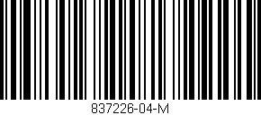 Código de barras (EAN, GTIN, SKU, ISBN): '837226-04-M'