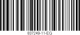 Código de barras (EAN, GTIN, SKU, ISBN): '837249-11-EG'