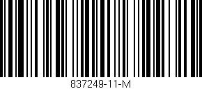 Código de barras (EAN, GTIN, SKU, ISBN): '837249-11-M'