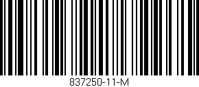 Código de barras (EAN, GTIN, SKU, ISBN): '837250-11-M'