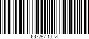 Código de barras (EAN, GTIN, SKU, ISBN): '837257-13-M'