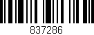 Código de barras (EAN, GTIN, SKU, ISBN): '837286'