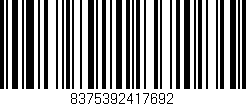 Código de barras (EAN, GTIN, SKU, ISBN): '8375392417692'