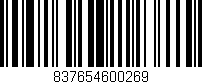 Código de barras (EAN, GTIN, SKU, ISBN): '837654600269'