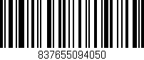 Código de barras (EAN, GTIN, SKU, ISBN): '837655094050'
