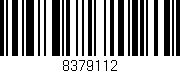 Código de barras (EAN, GTIN, SKU, ISBN): '8379112'