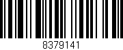 Código de barras (EAN, GTIN, SKU, ISBN): '8379141'