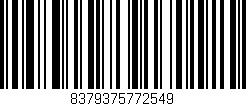 Código de barras (EAN, GTIN, SKU, ISBN): '8379375772549'
