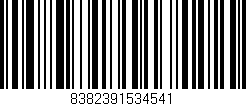 Código de barras (EAN, GTIN, SKU, ISBN): '8382391534541'