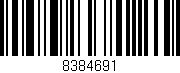Código de barras (EAN, GTIN, SKU, ISBN): '8384691'