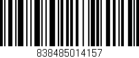 Código de barras (EAN, GTIN, SKU, ISBN): '838485014157'