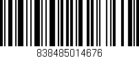 Código de barras (EAN, GTIN, SKU, ISBN): '838485014676'