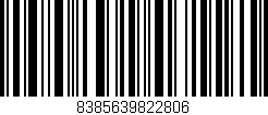Código de barras (EAN, GTIN, SKU, ISBN): '8385639822806'