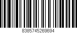 Código de barras (EAN, GTIN, SKU, ISBN): '8385745269694'