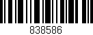 Código de barras (EAN, GTIN, SKU, ISBN): '838586'
