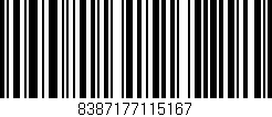 Código de barras (EAN, GTIN, SKU, ISBN): '8387177115167'