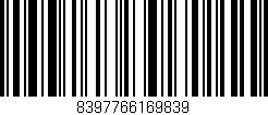 Código de barras (EAN, GTIN, SKU, ISBN): '8397766169839'