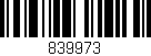 Código de barras (EAN, GTIN, SKU, ISBN): '839973'