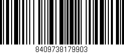 Código de barras (EAN, GTIN, SKU, ISBN): '8409738179903'