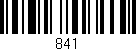 Código de barras (EAN, GTIN, SKU, ISBN): '841'