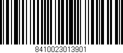 Código de barras (EAN, GTIN, SKU, ISBN): '8410023013901'