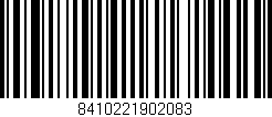 Código de barras (EAN, GTIN, SKU, ISBN): '8410221902083'