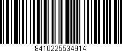 Código de barras (EAN, GTIN, SKU, ISBN): '8410225534914'