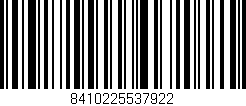 Código de barras (EAN, GTIN, SKU, ISBN): '8410225537922'