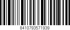 Código de barras (EAN, GTIN, SKU, ISBN): '8410793571939'