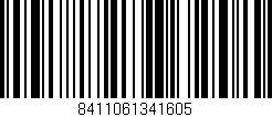 Código de barras (EAN, GTIN, SKU, ISBN): '8411061341605'