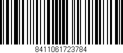 Código de barras (EAN, GTIN, SKU, ISBN): '8411061723784'