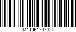 Código de barras (EAN, GTIN, SKU, ISBN): '8411061737934'