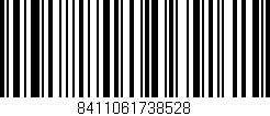 Código de barras (EAN, GTIN, SKU, ISBN): '8411061738528'