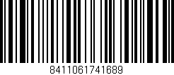 Código de barras (EAN, GTIN, SKU, ISBN): '8411061741689'