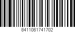 Código de barras (EAN, GTIN, SKU, ISBN): '8411061741702'