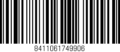 Código de barras (EAN, GTIN, SKU, ISBN): '8411061749906'