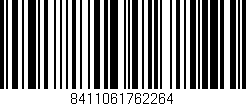 Código de barras (EAN, GTIN, SKU, ISBN): '8411061762264'