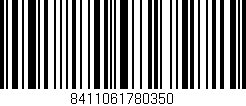 Código de barras (EAN, GTIN, SKU, ISBN): '8411061780350'