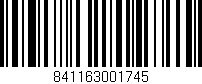 Código de barras (EAN, GTIN, SKU, ISBN): '841163001745'