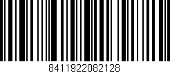Código de barras (EAN, GTIN, SKU, ISBN): '8411922082128'
