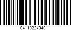 Código de barras (EAN, GTIN, SKU, ISBN): '8411922434811'